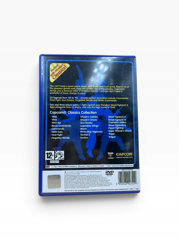 CAPCOM CLASSICS COLLECTION PlayStation 2 (PS2) game