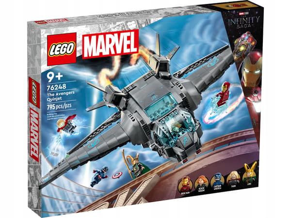 LEGO 76248 Marvel Super Heroes – Avengers Quinjet DAMAGED PACKAGING