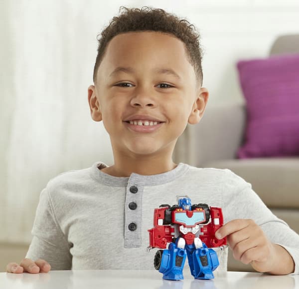 Transformers Rescue Bots Optimus Prime figurine