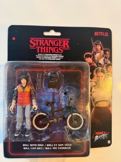 Stranger Things Will Figure with Bicycle