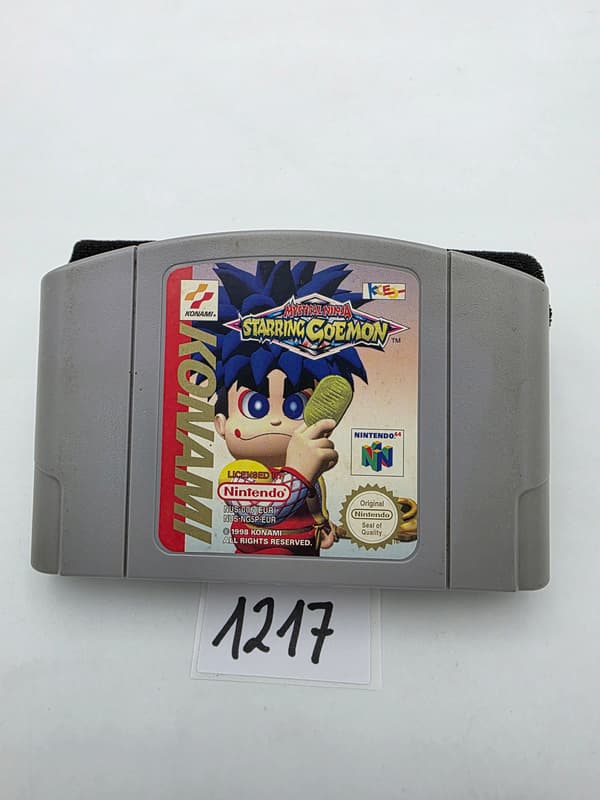 NINTENDO 64 MYSTICAL NINJA STARRING GOEMON – ORIGINAL