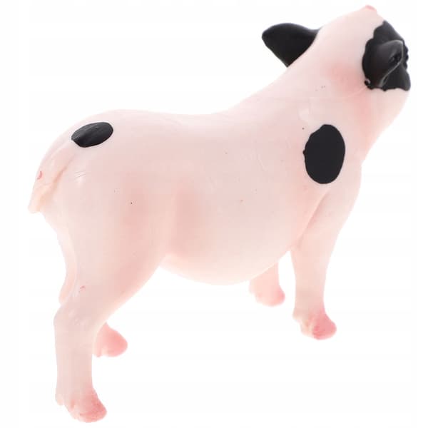 PLASTIC PIG FIGURINE – REALISTIC APPEARANCE AND DURABILITY