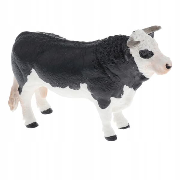 Realistic cow figurines, farm animal figurines, Easter eggs, cake toppers