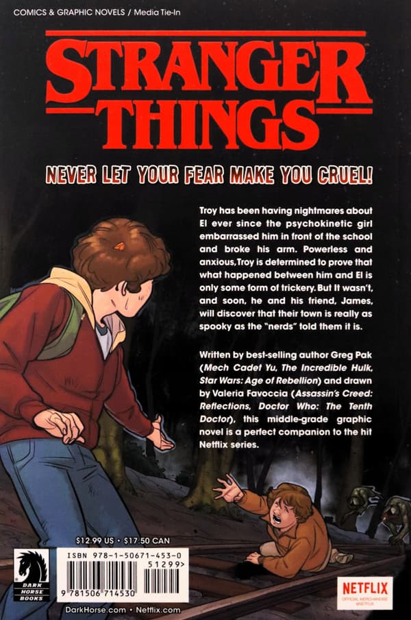 STRANGER THINGS: THE BULLY – Greg Pak (BOOK)