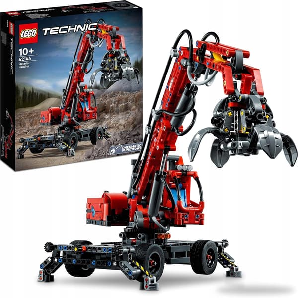 LEGO Technic Crane with Grapple Set 42144 – 853 pieces