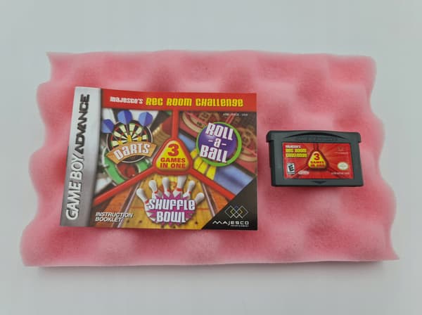 GAME BOY ADVANCE: 3 GAMES IN ONE – REC ROOM CHALLENGE