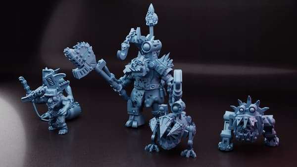 The Orc Engineers Gang |RatMan Forge| – Proxy, GURPS, DnD
