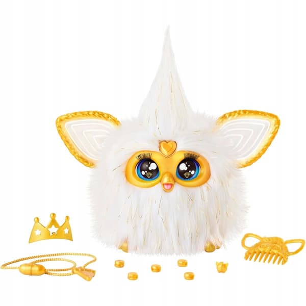 Furby Gold Glam interactive soft toy