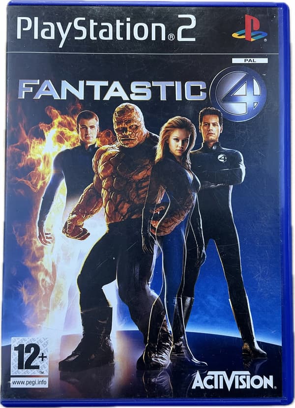 FANTASTIC FOUR 4 FANTASTIC FOUR – DB disc, complete set for PS2