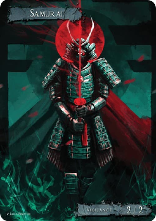Magic: The Gathering Samurai Token