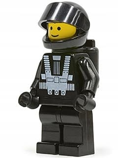 LEGO Figures - Space Blacktron Figure 1 - sp001