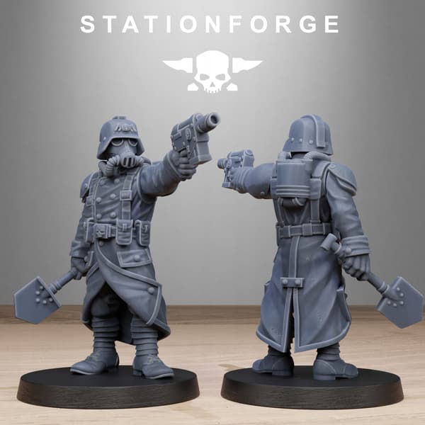 GrimGuard Shovel Trenches – x5