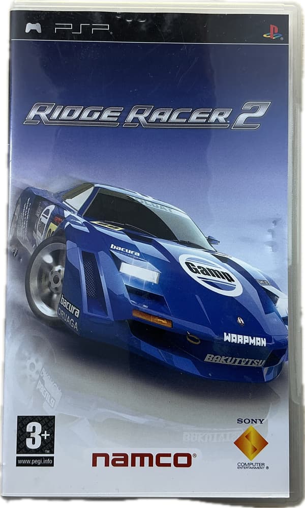 RIDGE RACER 2 – ‘Ideal’ edition – complete set – PSP PREMIERE