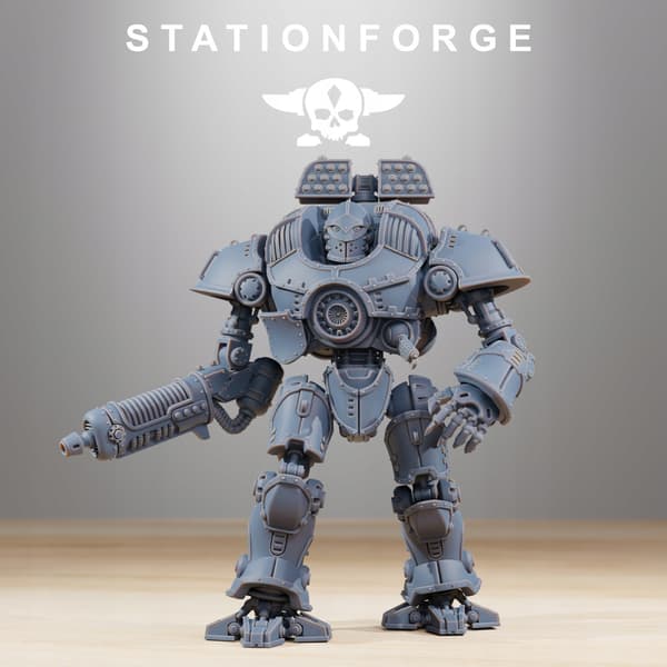 Scavenger Defender Mk2 – Station Forge – 3D-utskrift