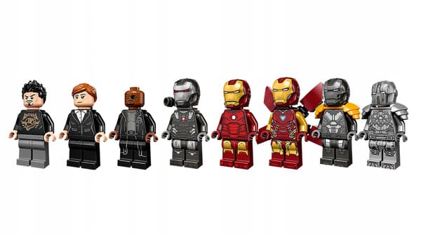 LEGO 76216 Marvel Super Heroes – Iron Man’s Armoury