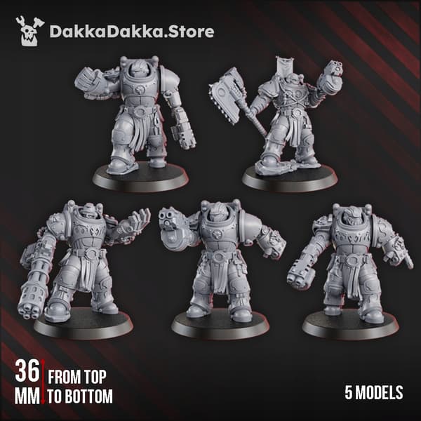 Ignisaurus Clan Destroyers Squad x5 DakkaDakkaStor