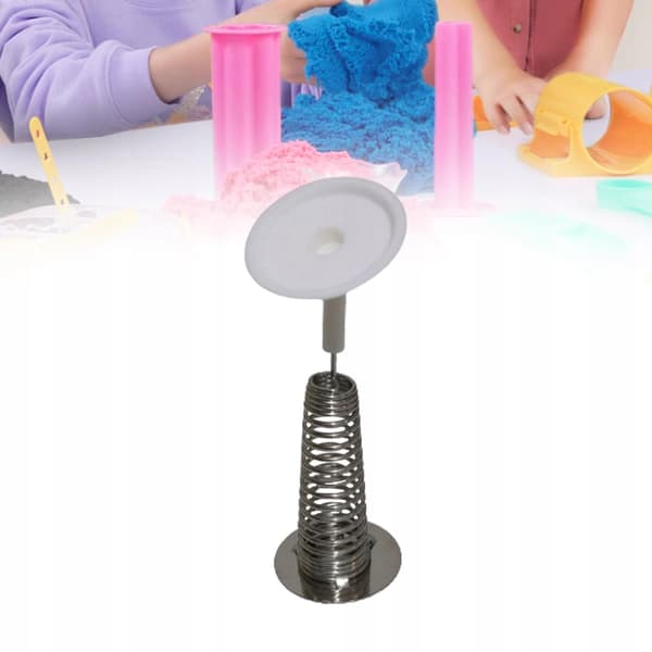 Children's DIY Clay Spring Head-Shaking Accessory – Dancing Head – Silver