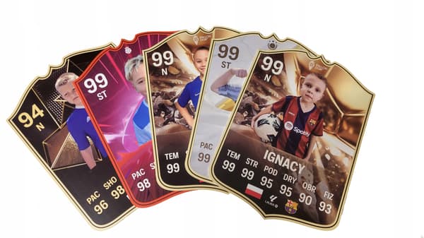 FIFA EA FC 26 Personalised FUT A3 Card Gift