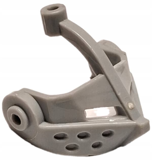 153h20a Lego helmet visor x126 light grey