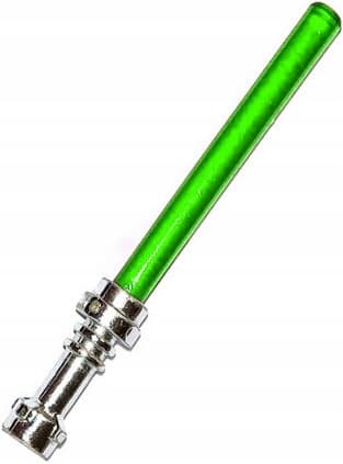 LEGO Star Wars Chrome Green Lightsaber 577c01