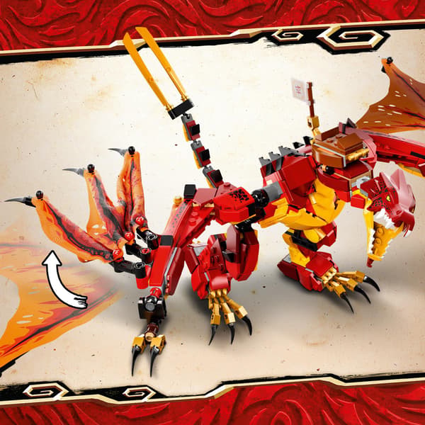 LEGO Ninjago 71753 The Fire Dragon’s Attack