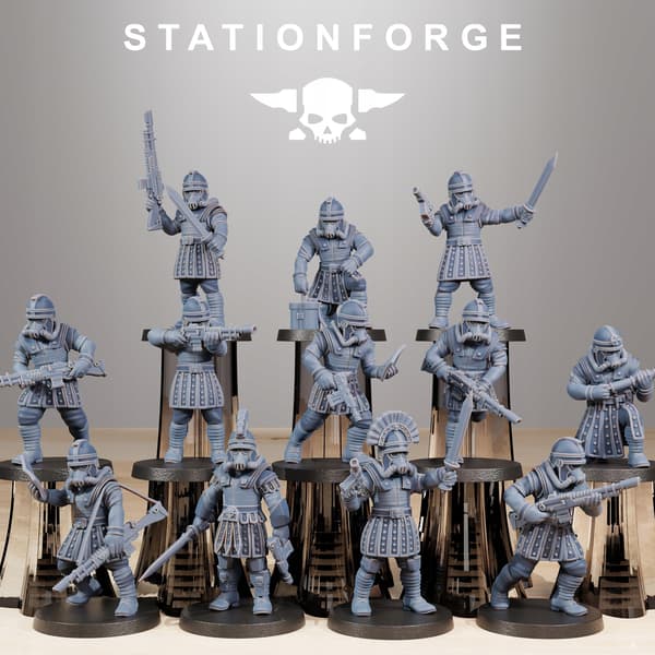GrimGuard Vexillatio – Station Forge – Minifaktura