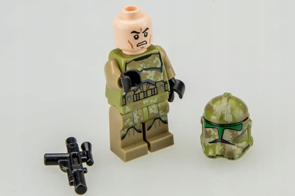 LEGO Star Wars minifigure sw0519: 41st Kashyyyk Clone Trooper