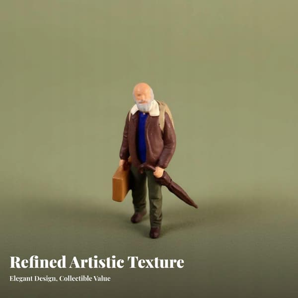 1:64 scale miniature figurine: Guitar Man