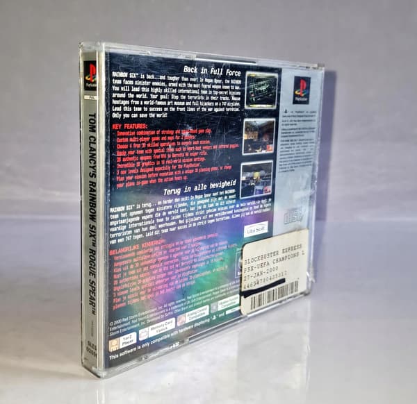 TOM CLANCY'S RAINBOW SIX ROGUE SPEAR PSX 3XA game