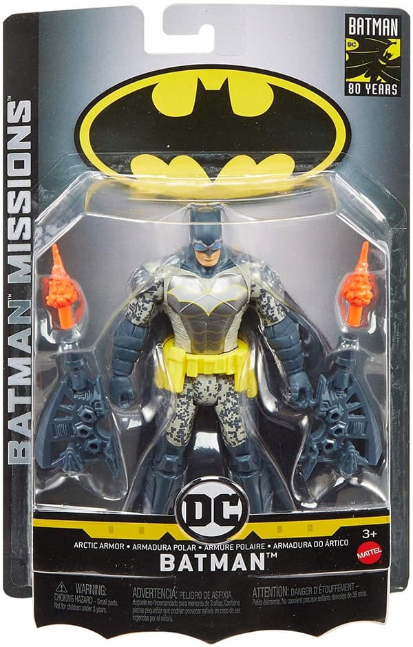 DC BATMAN ORIGINAL BATMAN ARMOUR ARCTIC FIGURINE