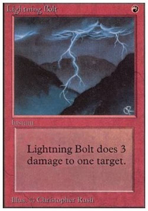 Magic: The Gathering Lightning Bolt