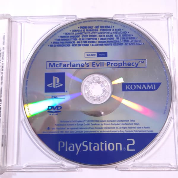 McFarlane's Evil Prophecy / Published by PROMO / PS2