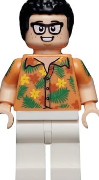 Lego Jurassic World Danny Nedermeyer minifigure jw053