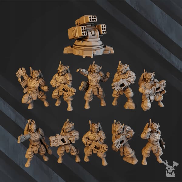 Midnight Sun Covenant Breakout Team x6 DakkaDakkaS