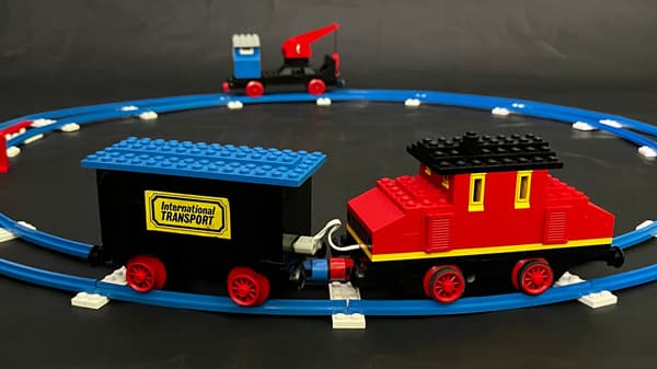183 LEGO Train with Two Carriages