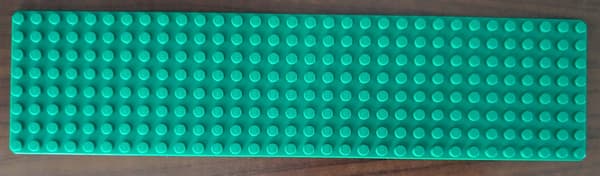 Lego 4187 Green Tile 8x32 ID714