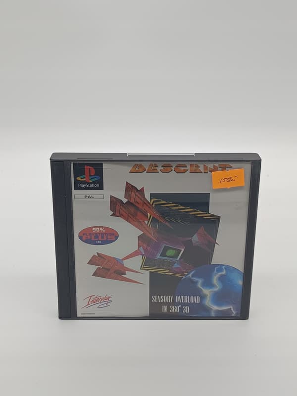 Descent for PlayStation (PSX) – boxed version