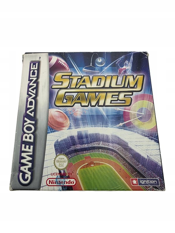 GAME BOY ADVANCE STADIUM GAMES – ORIGINAL CARDBOARD BOX