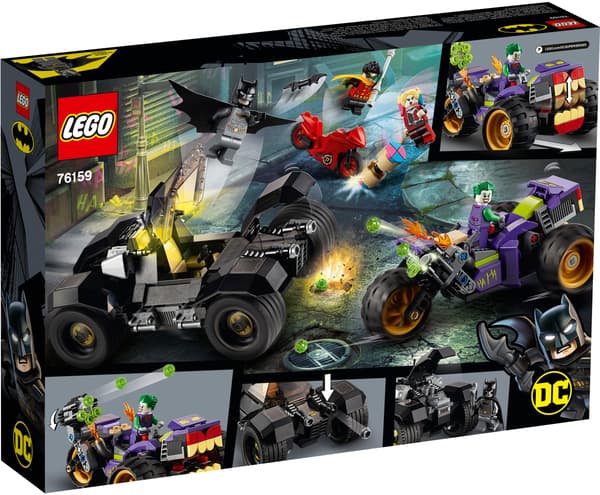 LEGO Super Heroes 76159 The Joker’s Three-Wheeler