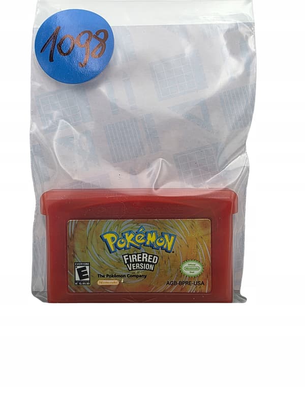 GAME BOY ADVANCE POKÉMON FIRE RED ORIGINAL