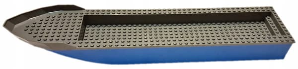 00A31. Lego boat hull, 54100, blue