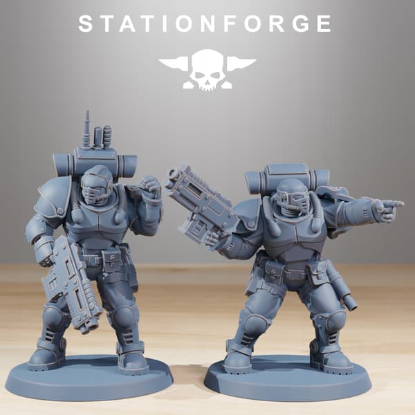 Socratis Light Infantry – Station Forge – 3D printing