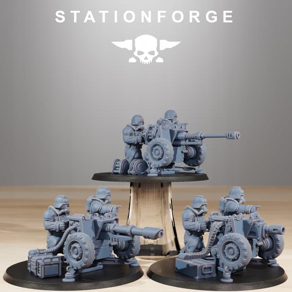 GrimGuard Battle Weapons – Station Forge – 3D printing