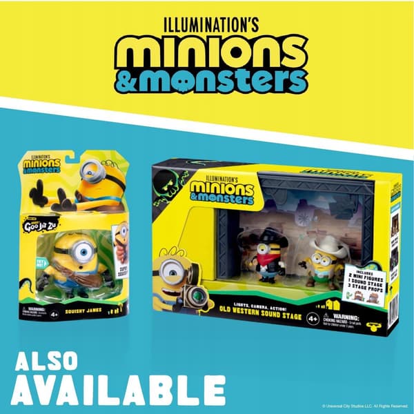 Minions: Magical Monsters – Unveiling Set: 3 figurines – Ages 4–12