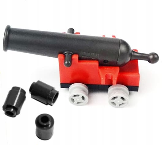 LEGO - 2533c01 + 2527, wheeled cannon