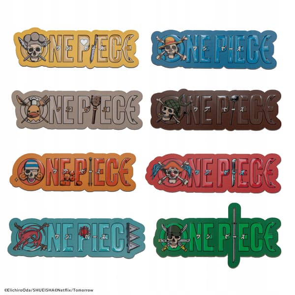 Set of 8 magnets, One Piece