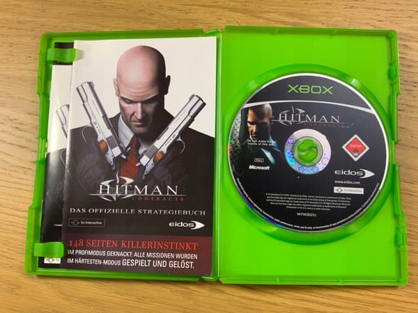 HITMAN CONTRACTS Complete Set – BDB+ Disc – XBOX CLASSIC
