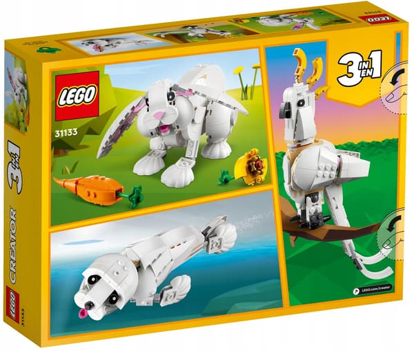 LEGO CREATOR 31133 3-in-1 White Rabbit