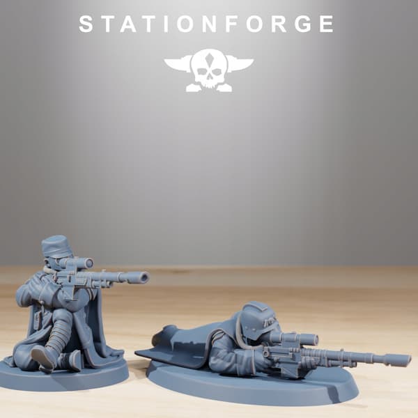 GrimGuard Marksmen x10 – Station Forge – 3D printing