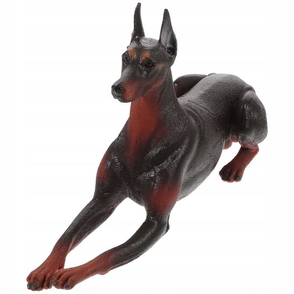 A TABLE-TOP DOBERMAN – AN ELEGANT AND DURABLE RESIN ORNAMENT